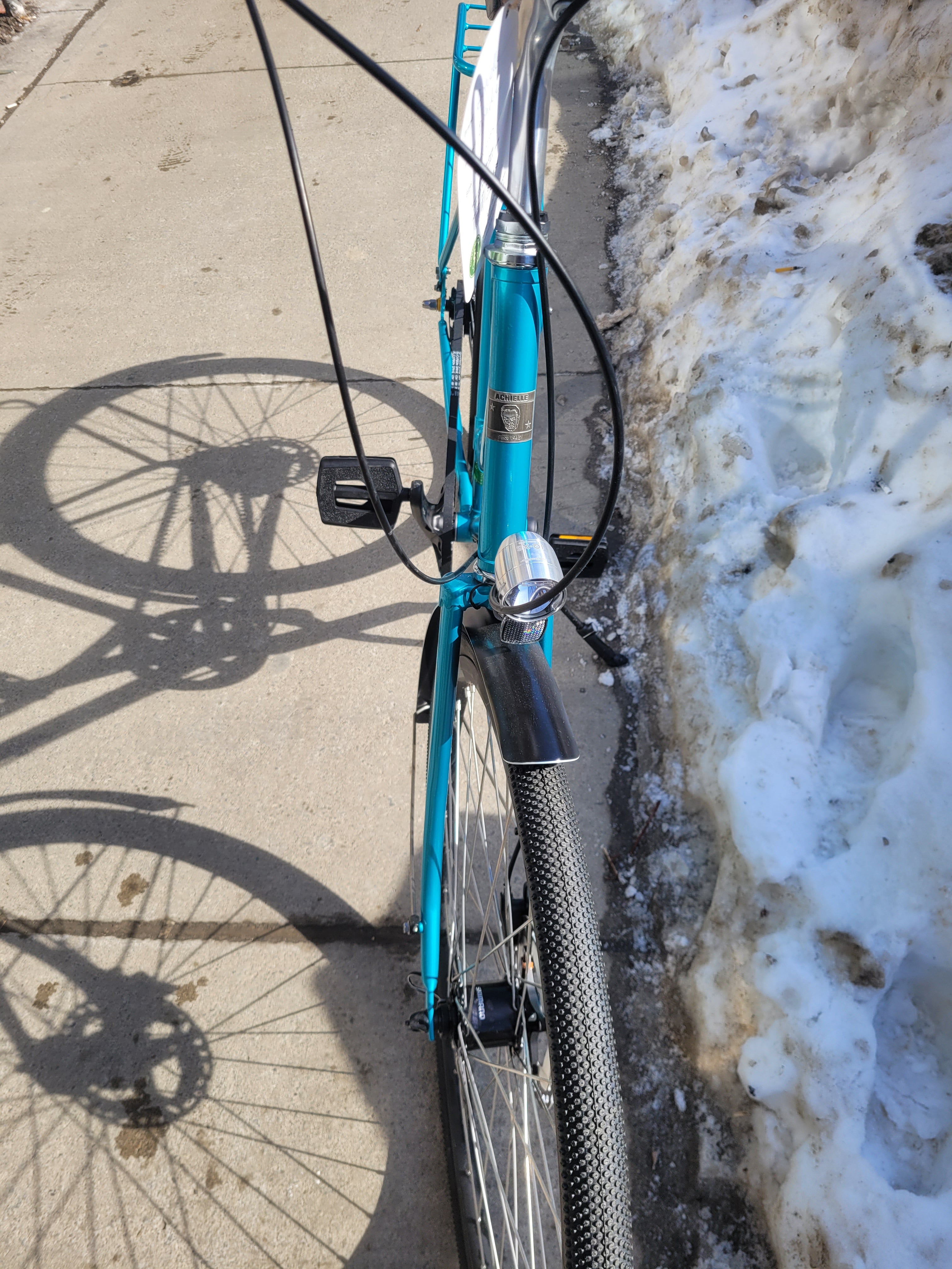 Achielle Oscar Roadster Gates Dynamo - Handmade Dutch Quality