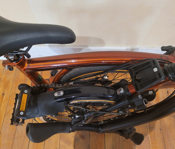 EX Brompton - C Line 2 Speed - Flame Lacquer - Low Handlebar 2022