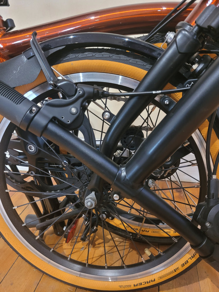 EX Brompton - C Line 2 Speed - Flame Lacquer - Low Handlebar 2022