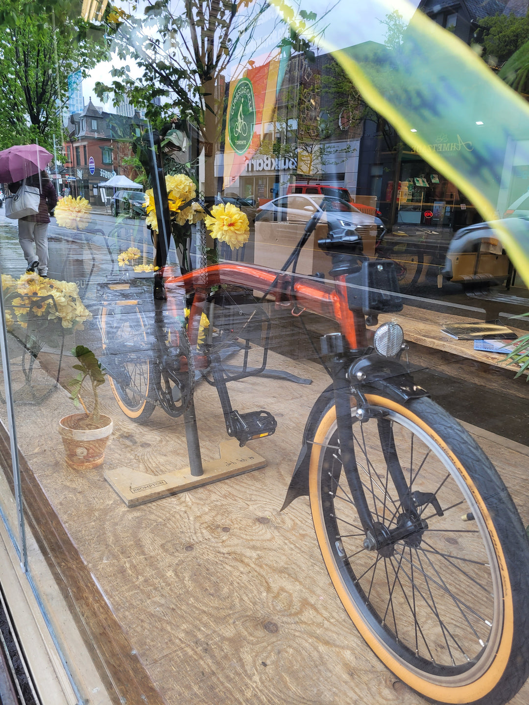 Custom Brompton - C Line Urban 2 Speed - Flame Lacquer - Low Handlebar 2023