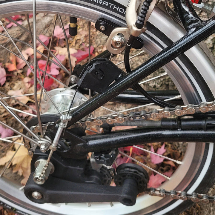 Brompton Exchange -H6L - 6 Speed - High Handlebar Midnight Black 2017