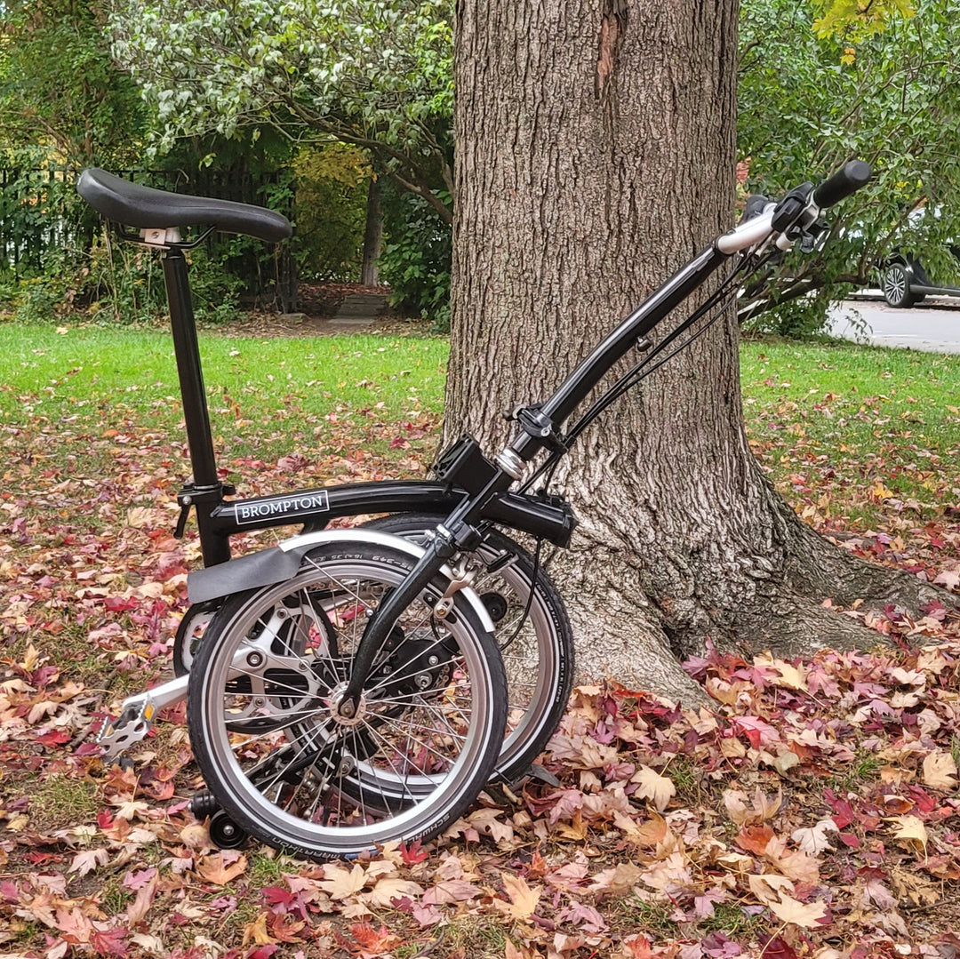 Brompton Exchange -H6L - 6 Speed - High Handlebar Midnight Black 2017