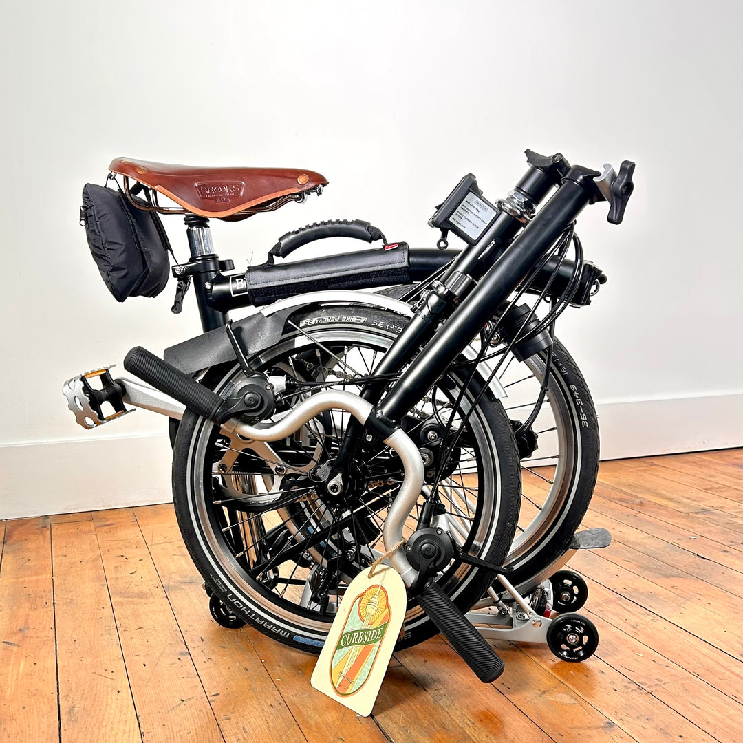 Brompton Exchange - C Line Explore 6 Speed - High Handlebar w/ Rack - 2022