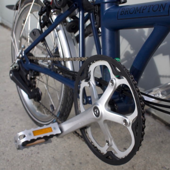 Brompton Exchange -H6L - 6 Speed - High Handlebar Tempest Blue - 2020