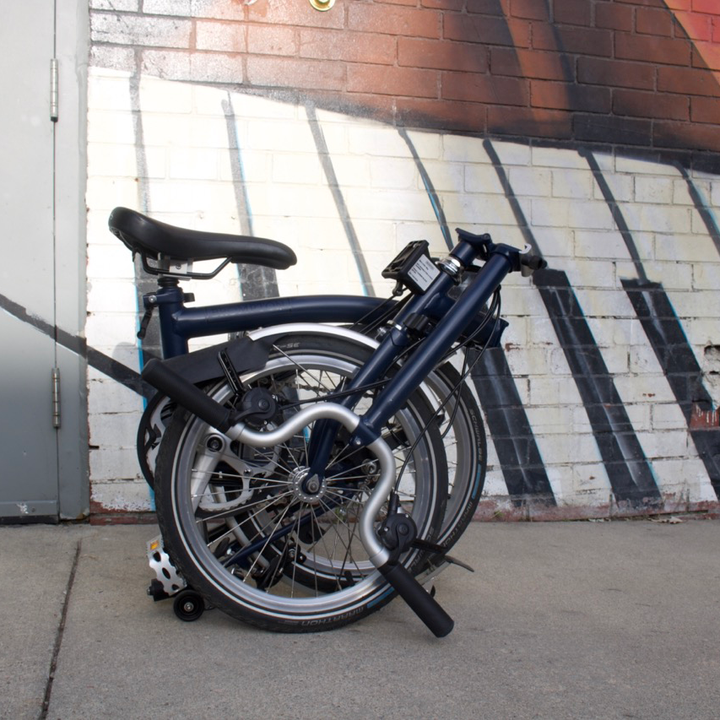 Brompton Exchange -H6L - 6 Speed - High Handlebar Tempest Blue - 2020