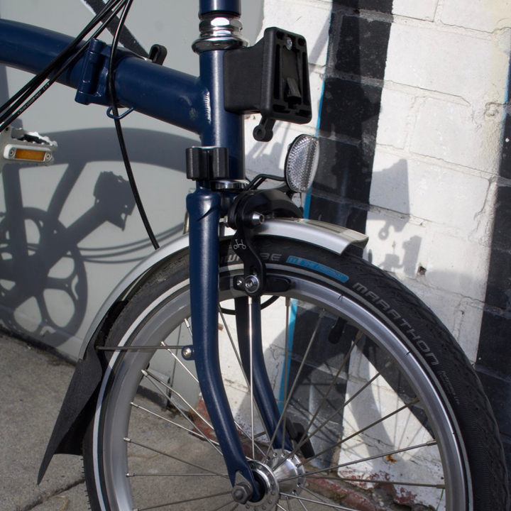 Brompton Exchange -H6L - 6 Speed - High Handlebar Tempest Blue - 2020