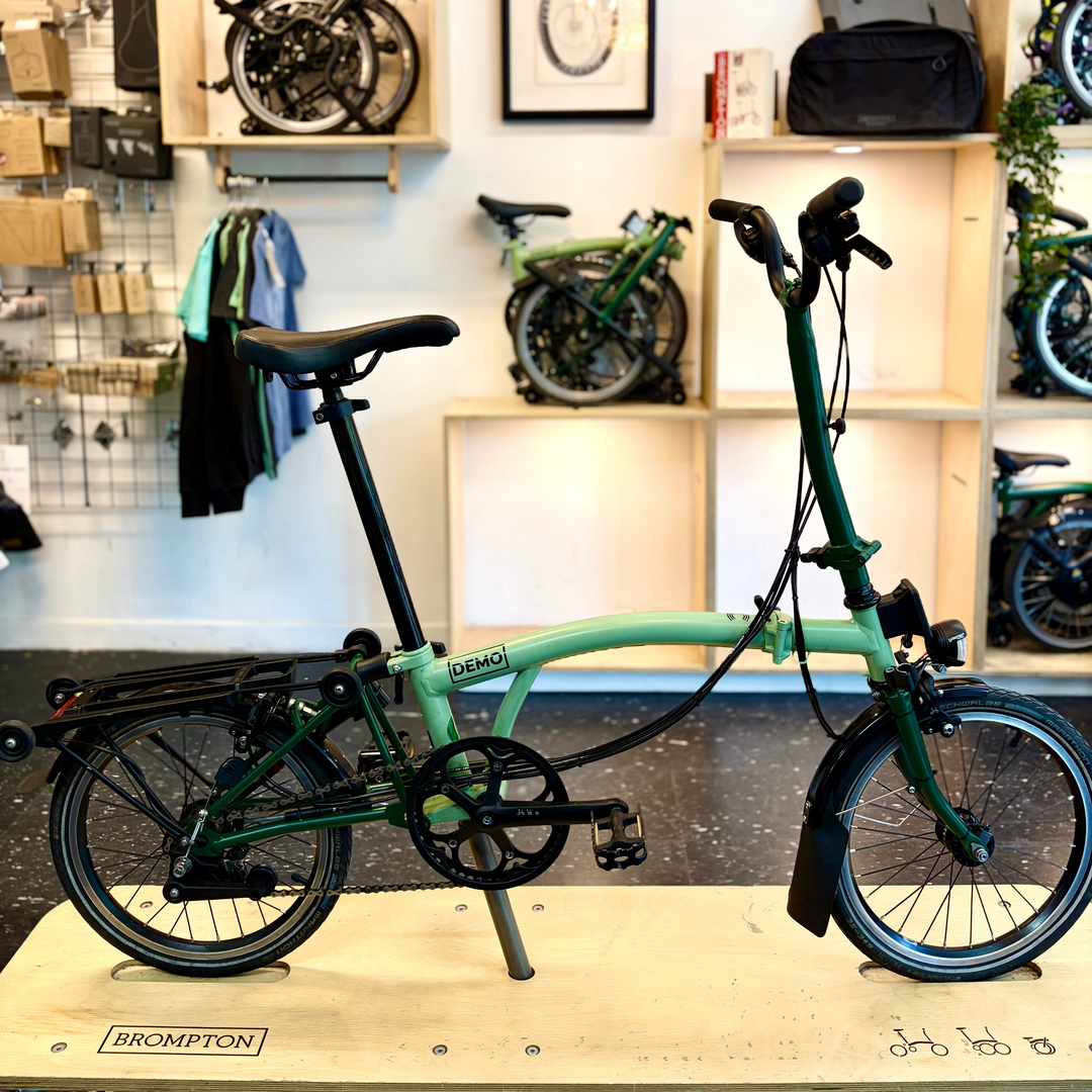Demo- Brompton 6 speed Dynamo & Rack