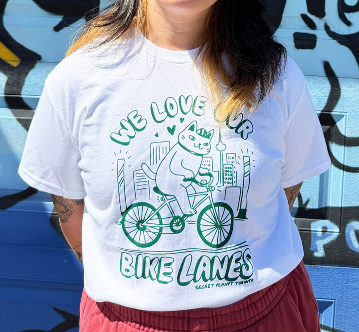We Love Our Bike Lanes Tee