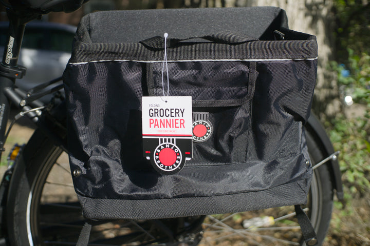 Grocery Pannier: Black