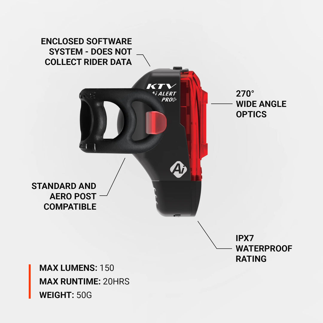 KTV Pro+ AI Alert Rear Light