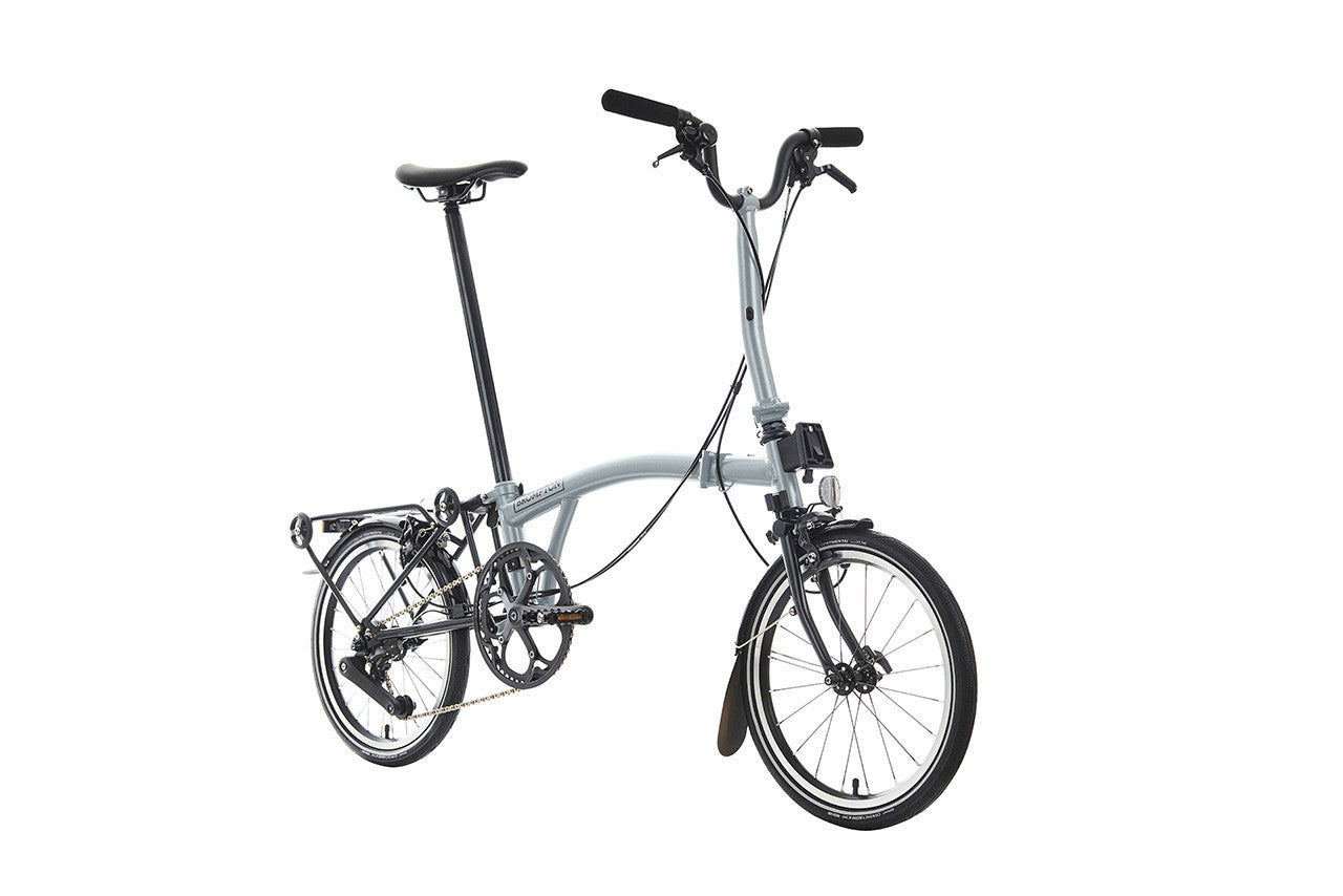 Brompton P Line Urban - Mid Handlebar - Titanium Frame Folding Bike