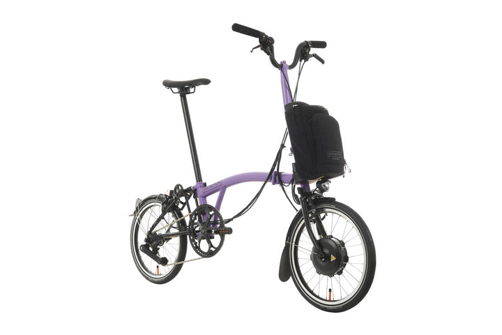 Brompton Electric P Line - 12-speed - Mid Handlebar - POP LILAC