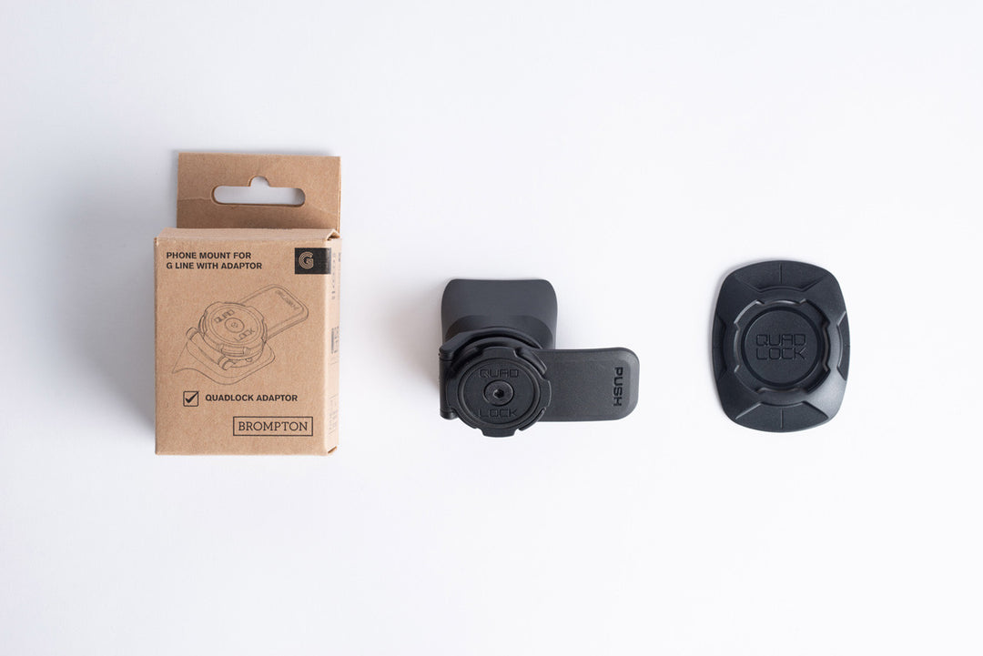 Brompton - Quad Lock® Phone Mount for G Line with Universal Adaptor