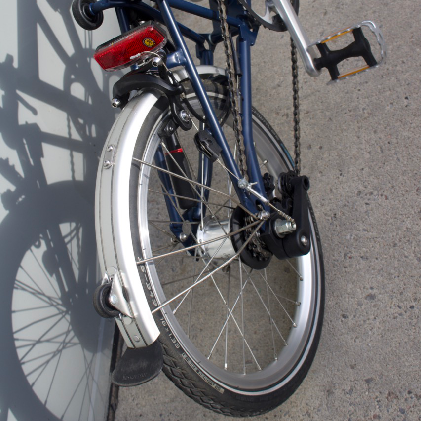 Brompton Exchange -H6L - 6 Speed - High Handlebar Tempest Blue - 2020