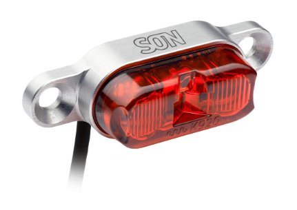 SON Dynamo rear light - rack mount
