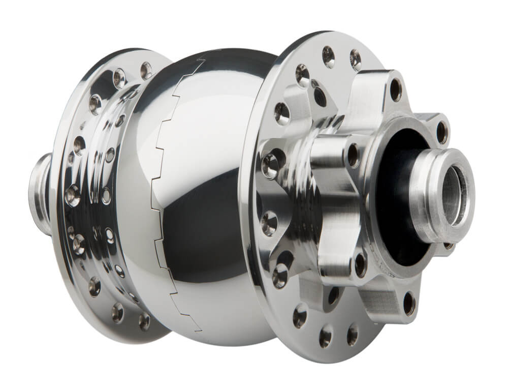 SON 28 12: Dynamo Hub - 6-bolt disc - 12mm thru axle 100mm