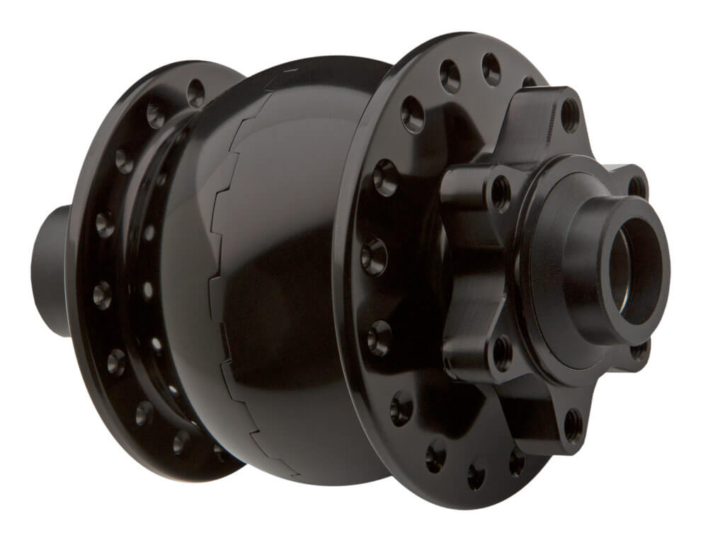 SON 28 15: Dynamo Hub -6-bolt disc - 15mm thru axle 110mm