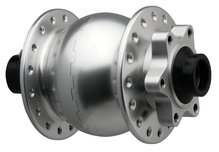 SON 28 15: Dynamo Hub -6-bolt disc - 15mm thru axle 110mm
