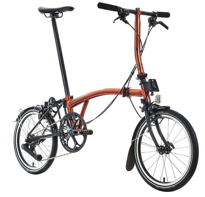 Brompton P Line Urban - Low Handlebar - Titanium Frame