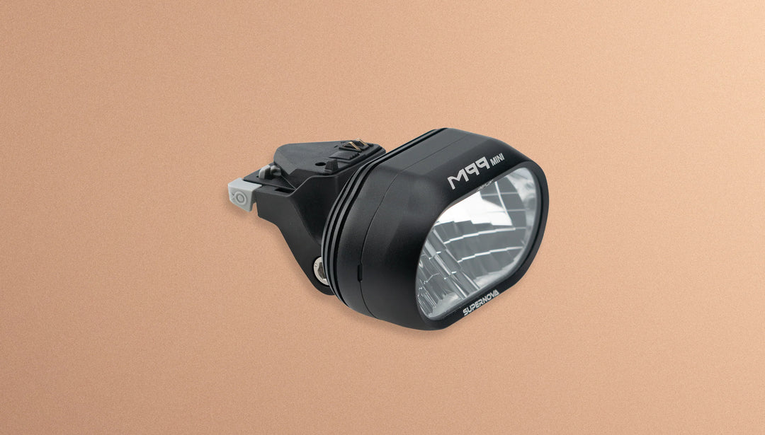 Supernova - M99 MINI PRO E-Bike Front Light w/ High Beams and Monkey Link