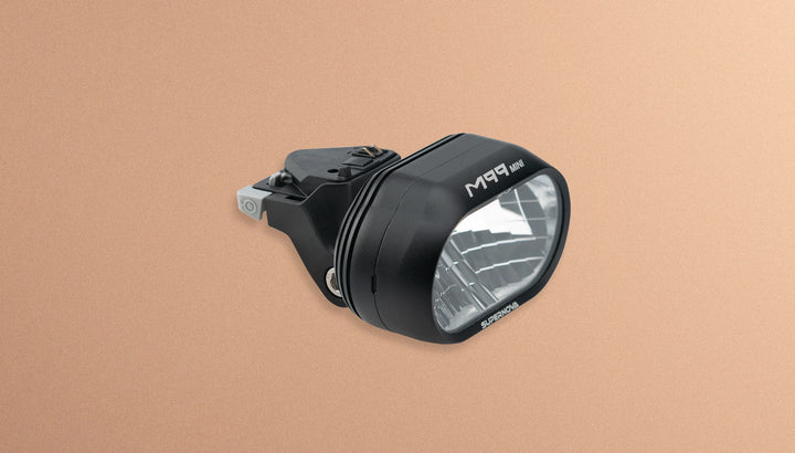 Supernova - M99 MINI PRO E-Bike Front Light w/ High Beams and Monkey Link