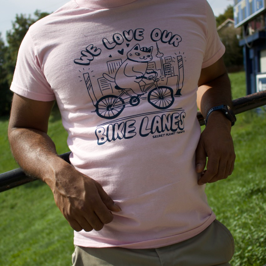We Love Our Bike Lanes Tee