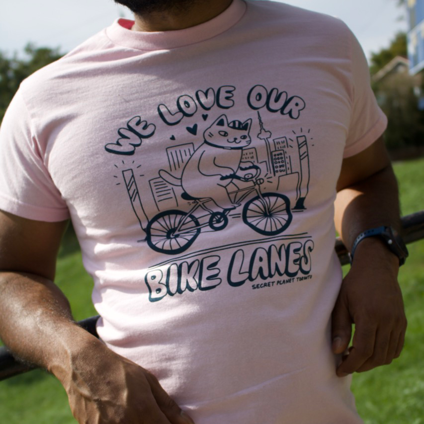 We Love Our Bike Lanes Tee