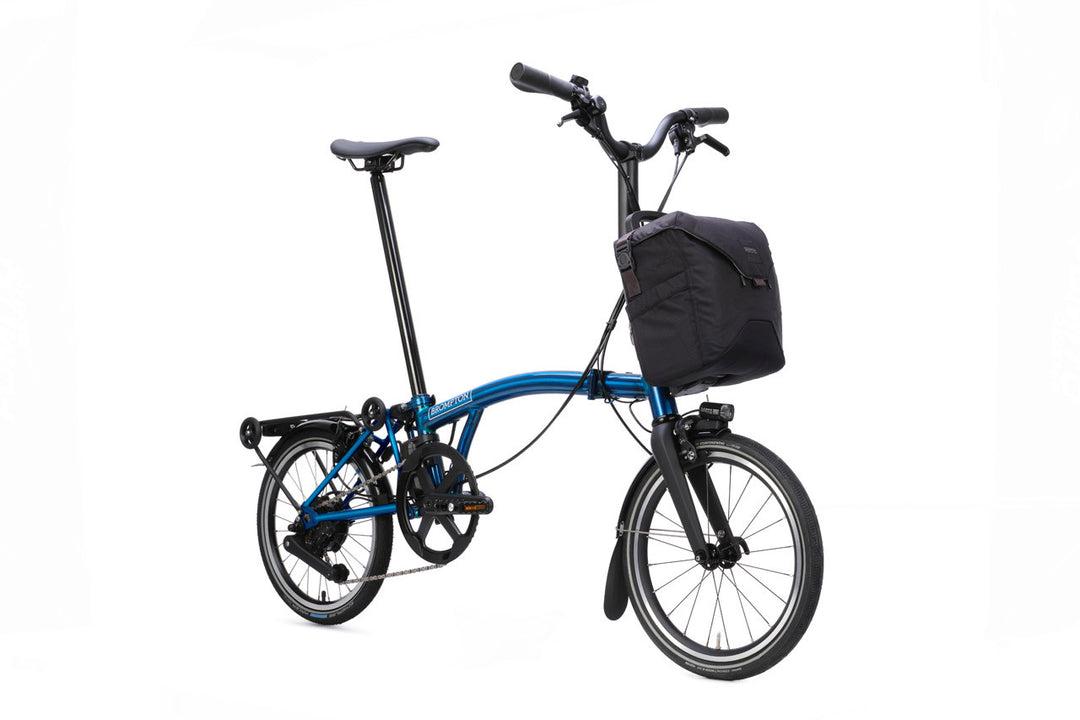 Brompton Electric P Line with Rear Rack - 4 speed E-Motiq