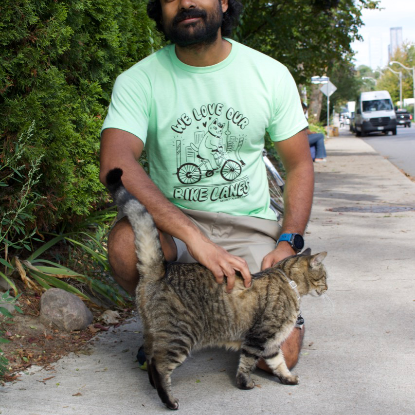 We Love Our Bike Lanes T-Shirt XS SIZES