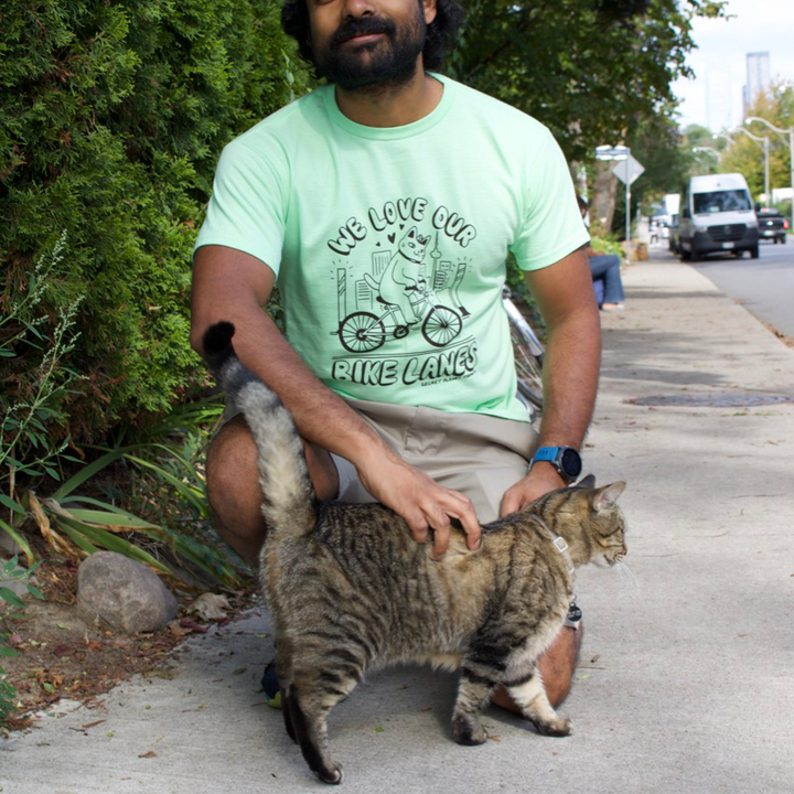 We Love Our Bike Lanes T-Shirt XS SIZES