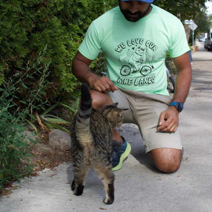 We Love Our Bike Lanes T-Shirt XS SIZES