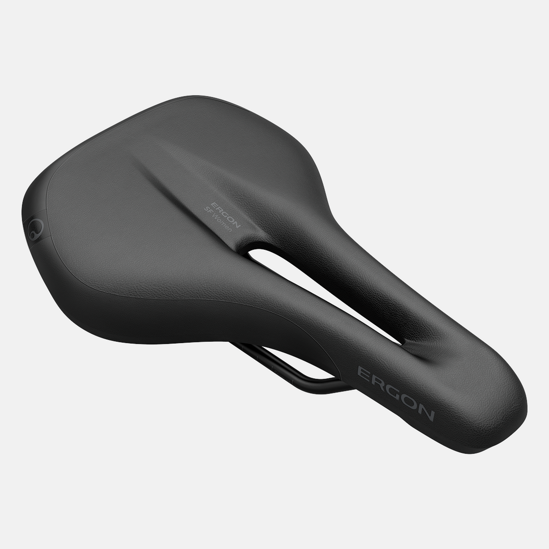 Ergon SF Bicycle Saddle in Short Model with Long Center Cutout