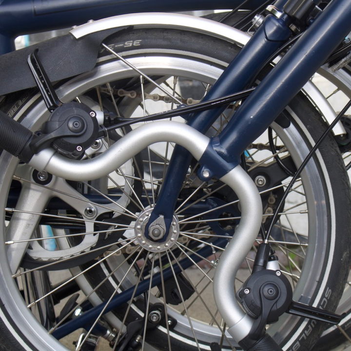 Brompton Exchange -H6L - 6 Speed - High Handlebar Tempest Blue - 2020