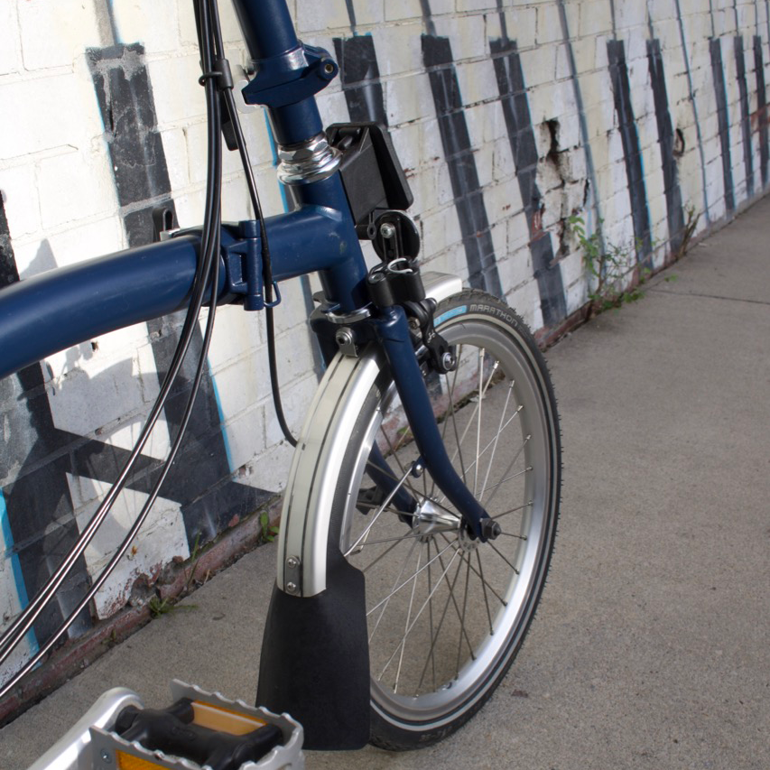 Brompton Exchange -H6L - 6 Speed - High Handlebar Tempest Blue - 2020