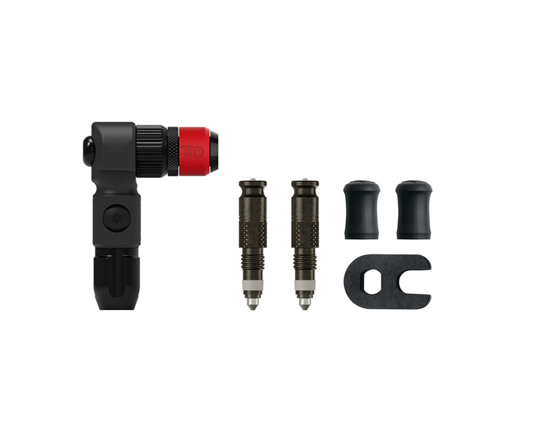 Lezyne - ABS pro CLIK Chuck with valve cores
