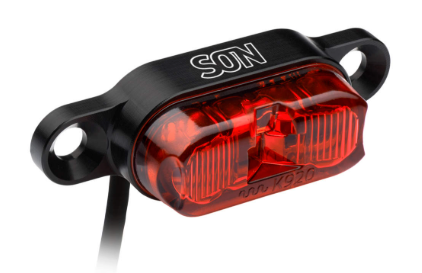 SON Dynamo rear light - rack mount