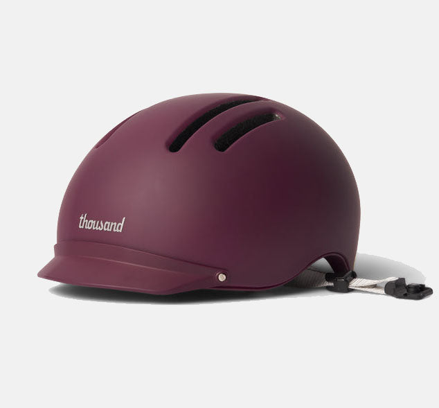 Thousand Chapter MIPS Bicycle Helmet in Colour Burgundy