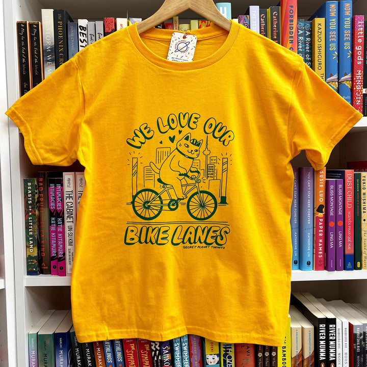 We Love Our Bike Lanes T-Shirt YOUTH