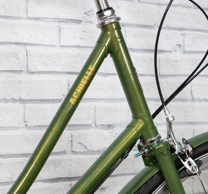Achielle Babette Oma Hand-Made Dutch Bike in Lizard Green (4721850941491)