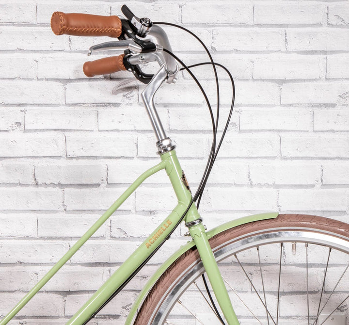 Achielle Louise in Pastel Green front close up handlebars (6671281324083)