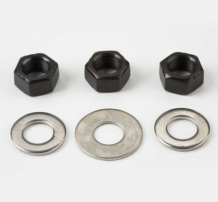 Brompton Rear Axle Nuts & Washers for 1 and 2 Speed Bikes (5251560003)