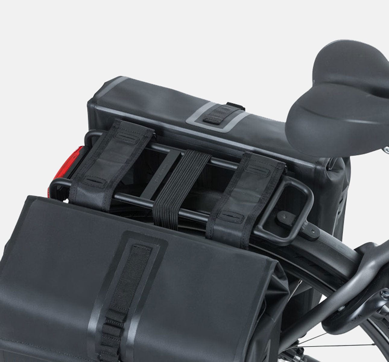 Basil Urban Dry Double Pannier Bag - Waterproof Bicycle Storage