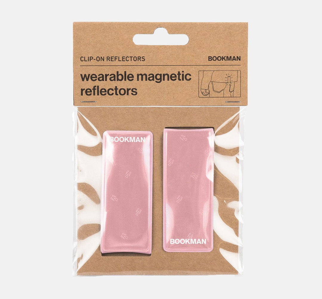 Bookman Clip-On Reflectors - Pink - In Package (9064679235)