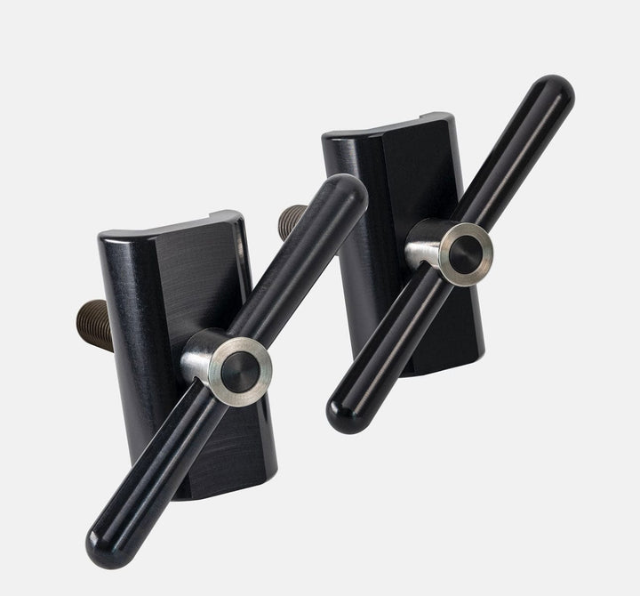 Brompfication Hinge Clamp Set with Black Titanium Plates and Black Levers (4632337383475)