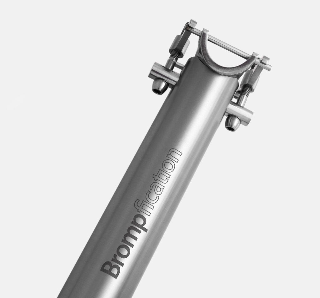 Titanium Seatpost - with Titanium Saddle Clamp