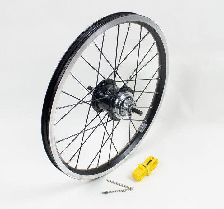 Brompton 3-Speed BWR Rear Wheel for 6-Speed bikes in Black (5251560387)