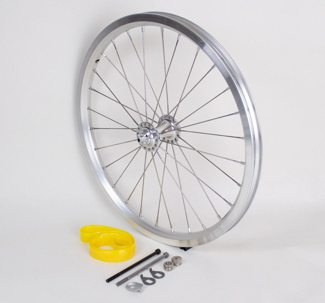 Brompton Superlight Front Wheel in Silver (5251530307)