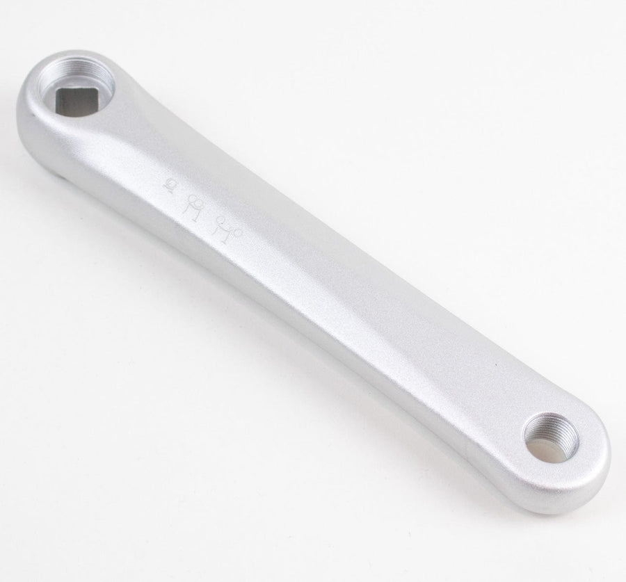 Brompton Left Hand Crank Arm for Spider Crank in Silver (1448737898547)
