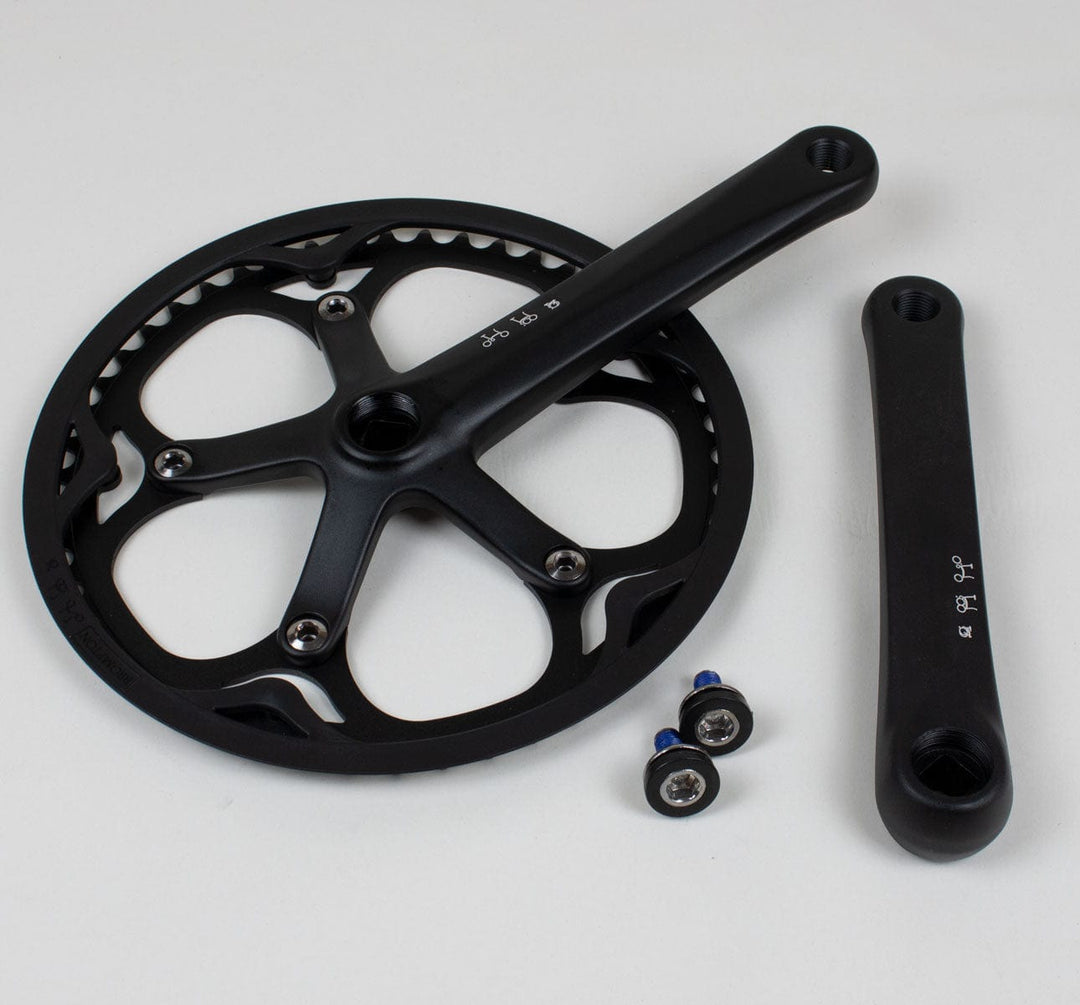 Brompton Spider Crankset Complete in Black with a 50T Chainring (5250542659)