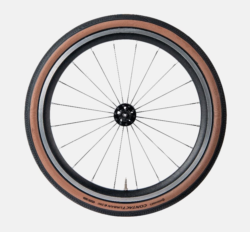 Continental Contact Urban Folding Tire in Brown Wall Finish for Brompton bikes (6733608943667)